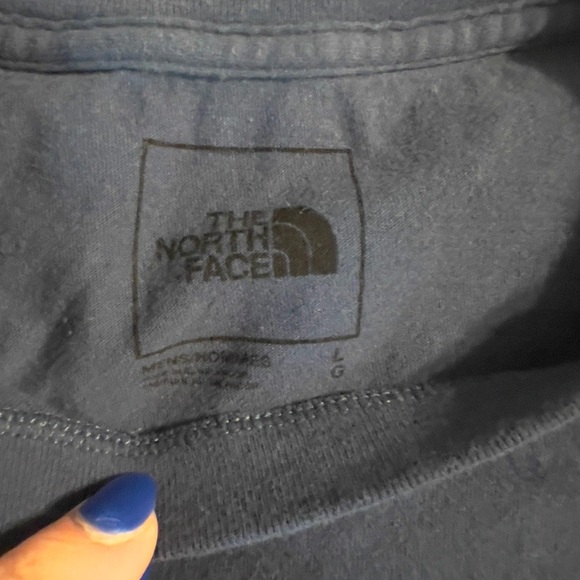The North Face Men’s Navy Graphic Tee Size Large - Picture 3 of 7